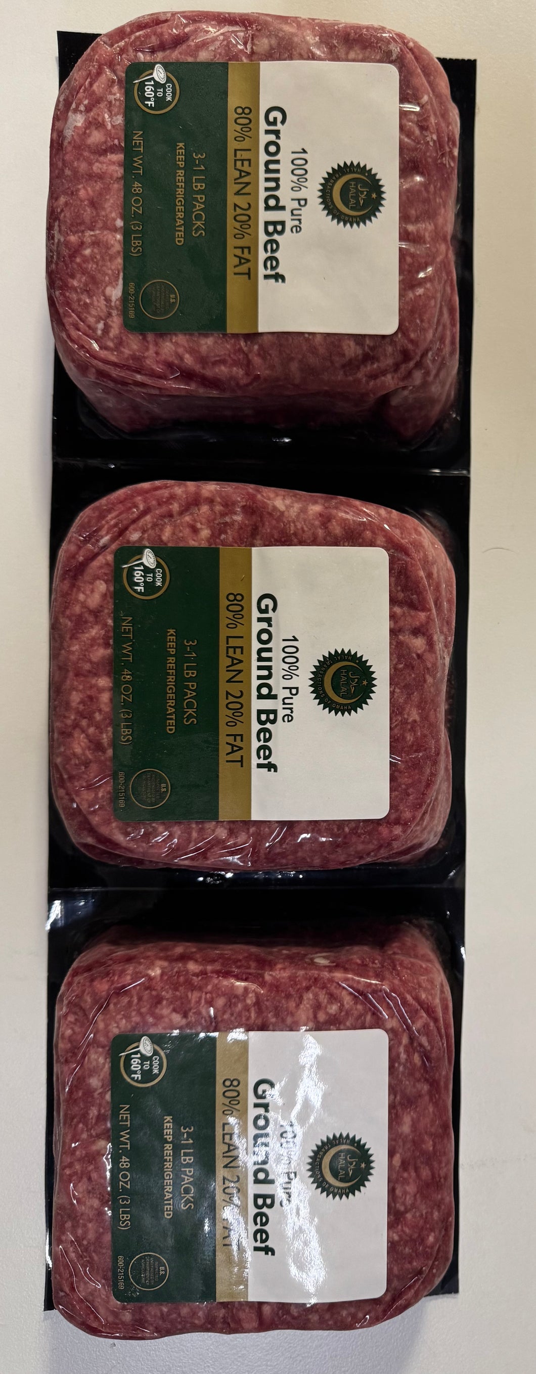 Halal Grass Fed Ground Beef (2lb)