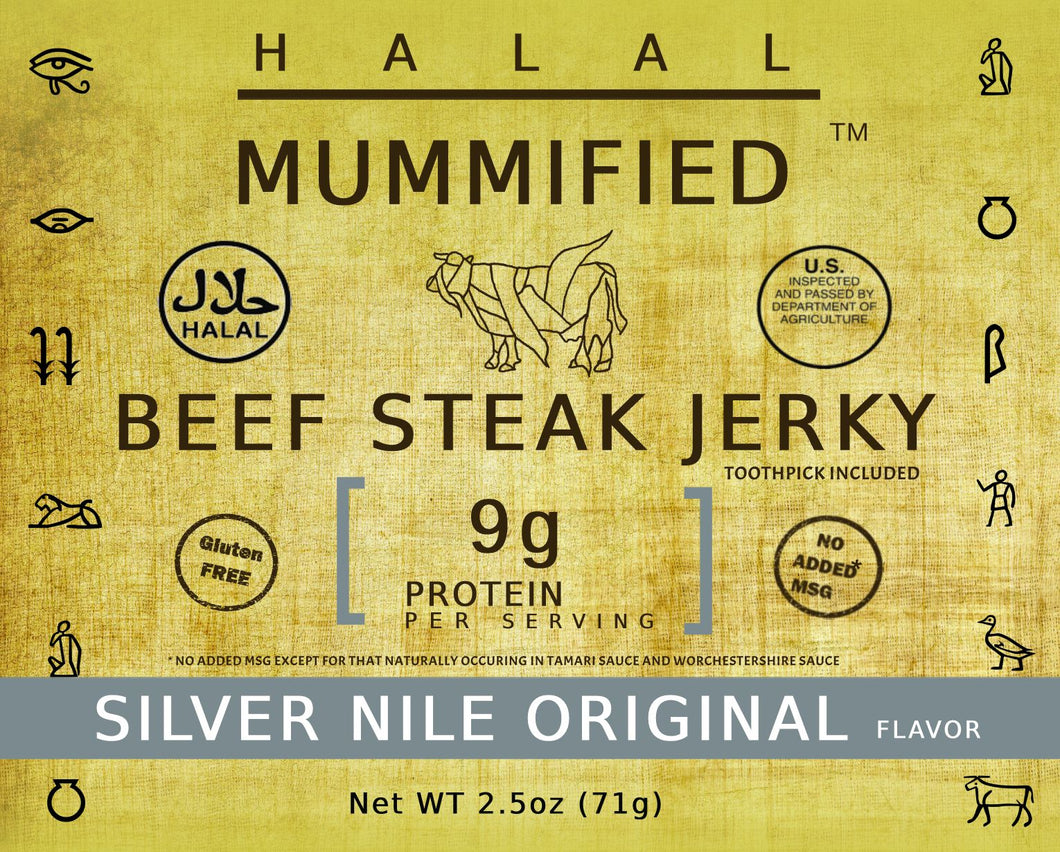 Beef Steak Jerky - Original Silver Nile 2.5 oz